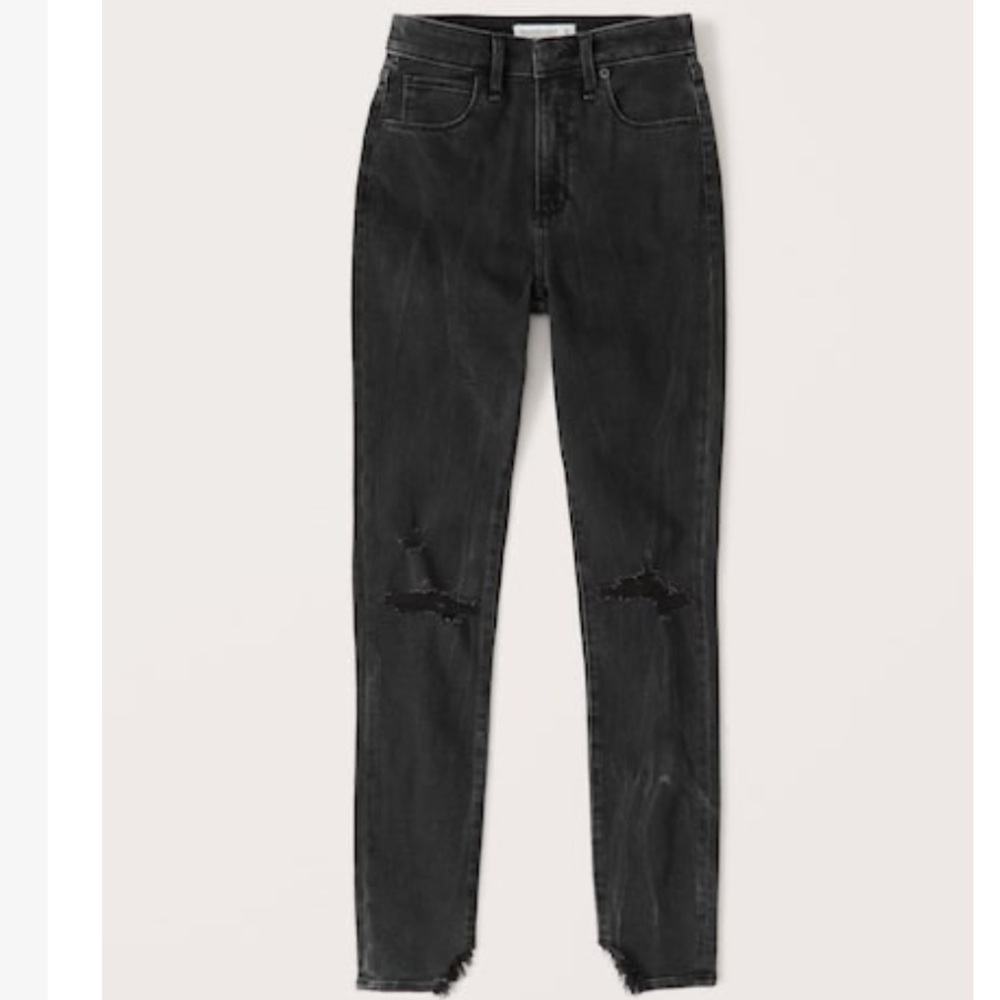 Curve Love High Rise Super Skinny Ankle Jeans